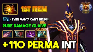 +110 PERMANENT INT STEAL MID Silencer 1st ITEM Midas Crazy Pure Damage Glaives of Wisdom DotA 2