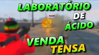 LABORATÓRIO DE ÁCIDO ERA PRA SER UMA VENDA DE BOA MAIS NUNCA É KKK GTA 5 ONLINE