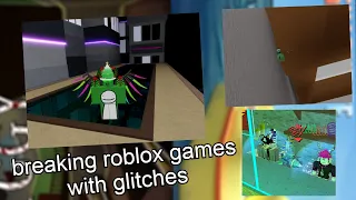 Breaking Roblox Games with Glitches