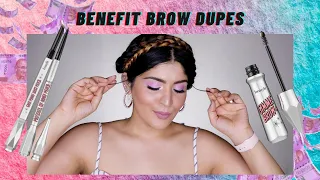 Benefit Brow Dupes | Goof Proof, Gimme Brow & More! | Shreya Jain