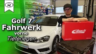 Golf 7 vorne Tieferlegen | VW lowered | VitjaWolf | Tutorial | HD