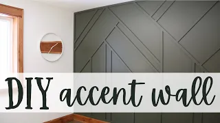 DIY Modern Accent Wall