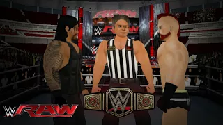 Reigns vs. Sheamus - Mr. McMahon Guest Ref | WR3D