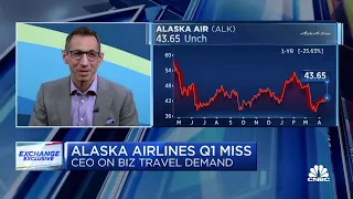 Alaska Airlines CEO Ben Minicucci: We see a strong demand going into Q2