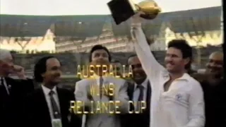 1987 Cricket ODI World Cup Final - Australia v England