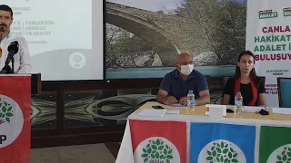 Eş Genel Başkanımız Mithat Sancar, Dersim'de