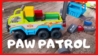 Paw Patrol Terrain  Jungle Vehicle! Video for babies and kids #gilukids