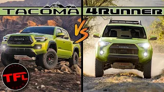 Live: Talking 2022 Toyota Tacoma vs. 4Runner PLUS Hands-On At Overland Expo Mountain West!