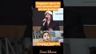 Tanggapan agnez mo soal nyinyiran nikita mirzani & netizen. #shorts #agnezmo #nikitamirzani