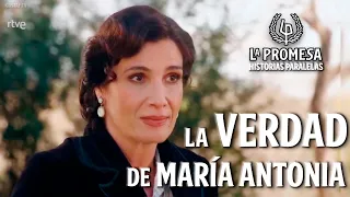 SALE A LA LUZ EL PASADO DE MARÍA ANTONIA LA AMIGA DE CRUZ || #lapromesa #serie #spoiler
