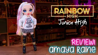 Rainbow High | Junior High: Amaya Raine Doll Review!