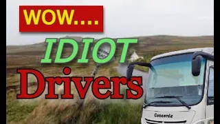 Single Track Road Rage . Driving A Big  Motorhome In Scotland