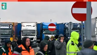 ❗️ ЗАХІДНИЙ КОРДОН 🇵🇱 Поляки знову не пропускають вантажівки до України