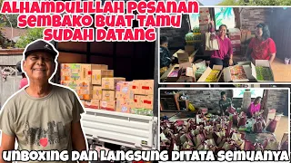 ALHAMDULILAH PESANAN BUAT DEDEK BAYI SUDAH DATANG LANGSUNG UNBOXING DAN DITATA SEMUA!!