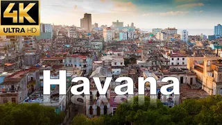 Havana in 4K - Cuba - Capital City - Latin America