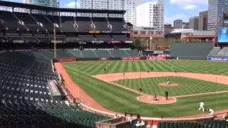 Orioles, White Sox play game with no fans