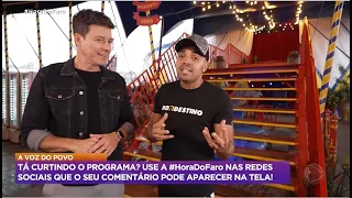 Rodrigo Faro conhece Circo do Tirullipa e diz que Wesley Safadão é o verdadeiro dono | Hora do Faro