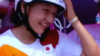 Momiji Nishiya wins GOLD at the women's Street skateboarding event in Tokyo Olympics 2020