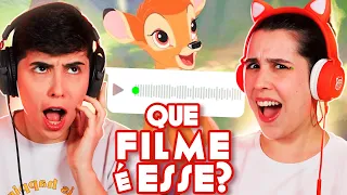 ADIVINHANDO O FILME PELA MÚSICA! ft. @thaissaballut | Edição Disney & Pixar!