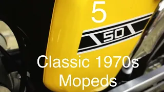 5 Classic 1970s Mopeds