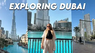 Dubai travel vlog 🇦🇪 Exploring JBR, Dubai Mall, Burj Khalifa & coffee dates