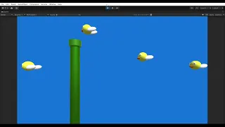 I Made flappy bird 3d, but you're the pipe