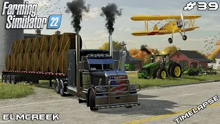 Selling BIG GRASS SILAGE bales & buying NEW EQUIPMENT | Elmcreek | Farming Simulator 22 | Episode 39