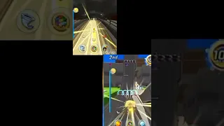 Super Sonic movie VS Super Sonic (Sonic Forces speed battle)