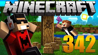 Farm de Madeira 100% Automática - Minecraft Em busca da casa automática #342