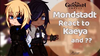 Mondstadt react to Kaeya And Khaenri'ah ||Angst/No ships|| Part 3? idk|| Genshin Impact