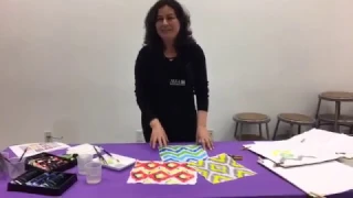 Facebook Live: Paint your own ikat with Claudia Zopoaragon
