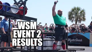 World's Strongest Man EVENT 2 RESULTS!