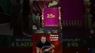 Crazy Time Big Win Pachinko With 25X Top Slot #shorts #casino #youtubeshorts