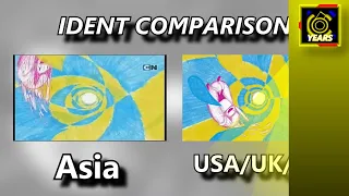 Cartoon network check it 3.0 Asia vs USA / UK / LA ident comparison (Share this video if you want!!)