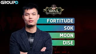 Warcraft All-Star League: Группа-D | Fortitude Sok Moon DiSe: Warcraft 3 Reforged | Патч 1.36.1