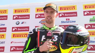 2019 Bennetts BSB Round 8 - Cadwell Park - Race 1 press conference