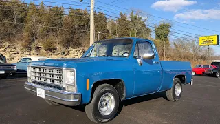 Test Drive 1979 Chevrolet SOLD C-10 $10,900 Maple Motors #946