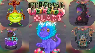 My Singing Monsters: Ethereal Workshop Quads by @riles_art WITH SOUNDS (Full Song)