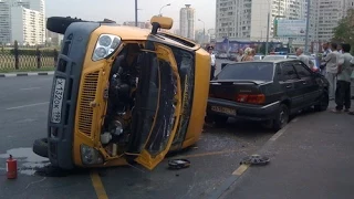 ДТП приколы на дороге Accident on the road fun