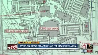 Residents crying foul over proposed hockey rink