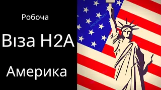 🔥 Н2А робоча віза в Америці 🇺🇸💪