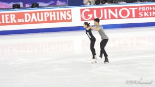 2017 Four Continents (DAY2) 김수연 Su Yeon KIM & 김형태 Hyungtae KIM SP Run Through