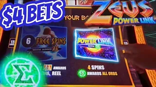 ZEUS Power Link Bonus Spins 🌩