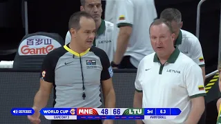 C1  - Unsportsmanlike foul - FIBA World Cup 2023