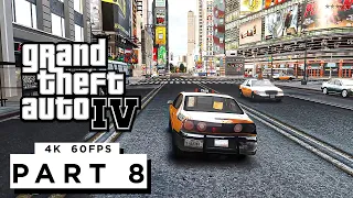 GRAND THEFT AUTO 4 Walkthrough Gameplay Part 8 - (PC 4K 60FPS) RTX 3090 MAX SETTINGS