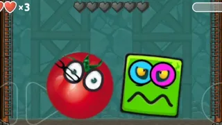 Bossy Ball 5 - All Bosses fight ( NO DAMAGE) - Tomato Ball Vs All bosses (Android,iOS)