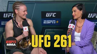 Valentina Shevchenko recaps UFC 261 title defense vs. Jessica Andrade | ESPN MMA