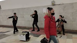 La Cumparsita Tango - Gerardo Matos Rodriguez - Кумпарсита - сыграли Игорь Балашов и товарищи #metro