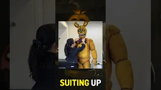 FNAF Movie THE YELLOW RABBIT FIRST SUIT UP REVEALED! #fnaf #fnafmovie #fnaf1 #fnaf2 #securitybreach