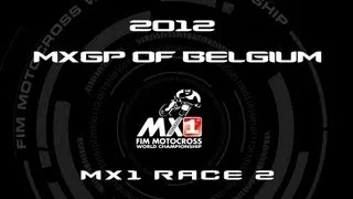 2012 MXGP of Belgium - FULL MX1 Race 2 - Motocross